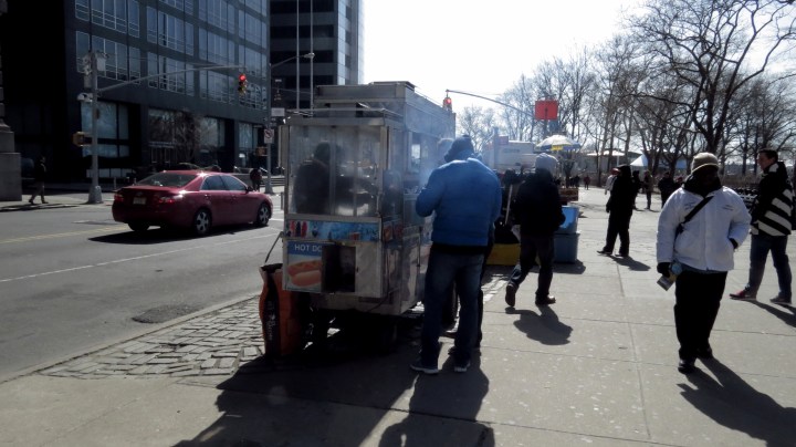 Hot dogs Vendor New York